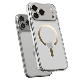Spigen Ultra Hybrid MagSafe Case for iPhone 17 Pro - Transparent Gold - Apple Cases - Cases - Techbox