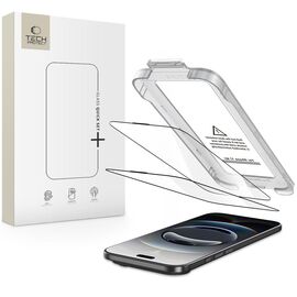 Tech-Protect Quick Set+ 2-pack tempered glass for iPhone 17 Air - black | Techbox