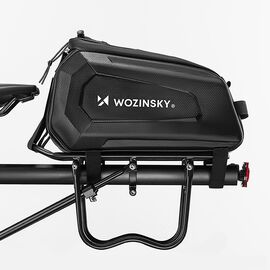 Wozinsky WSR-01B Bicycle Pannier for Trunk 9l - Black - Bicycle - Sports & Fitness - Techbox