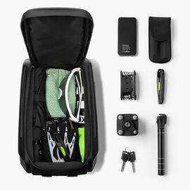 Wozinsky WSR-01B Bicycle Pannier for Trunk 9l - Black - Bicycle - Sports & Fitness - Techbox