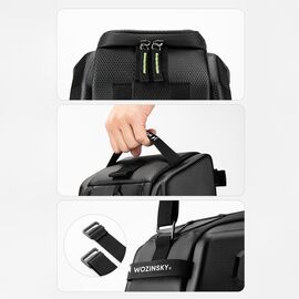 Wozinsky WSR-01B Bicycle Pannier for Trunk 9l - Black - Bicycle - Sports & Fitness - Techbox