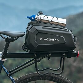 Wozinsky WSR-01B Bicycle Pannier for Trunk 9l - Black - Bicycle - Sports & Fitness - Techbox