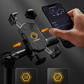 Wozinsky WUD-01B Handlebar Phone Holder for Bike - Black - Bicycle - Sports & Fitness - Techbox