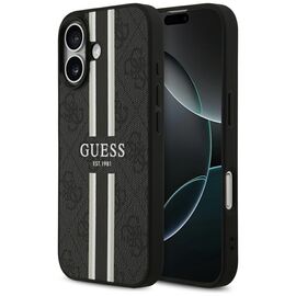 Guess 4G Printed Stripes MagSafe case for iPhone 17 - black - Uncategorized Cases (2) - Cases - Techbox