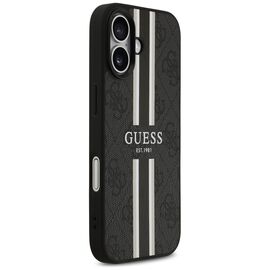Guess 4G Printed Stripes MagSafe case for iPhone 17 - black - Uncategorized Cases (2) - Cases - Techbox