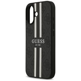 Guess 4G Printed Stripes MagSafe case for iPhone 17 - black - Uncategorized Cases (2) - Cases - Techbox