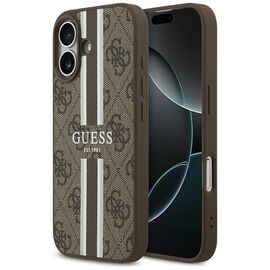 Guess 4G Printed Stripes MagSafe case for iPhone 17 - brown - Uncategorized Cases (2) - Cases - Techbox