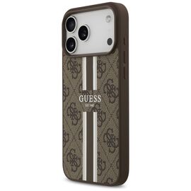 Guess 4G Printed Stripes MagSafe case for iPhone 17 Pro Max - brown - Uncategorized Cases (2) - Cases - Techbox