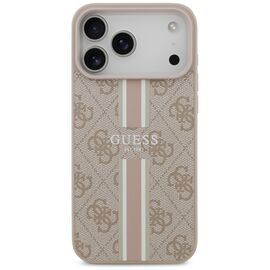 Guess 4G Printed Stripes MagSafe case for iPhone 17 Pro Max - pink - Uncategorized Cases (2) - Cases - Techbox