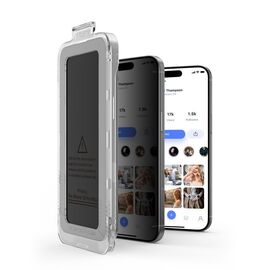 Tech-Protect Quick Set Spy+ Privacy Glass 2-pack for iPhone 13 / 13 Pro / 14 / 16e