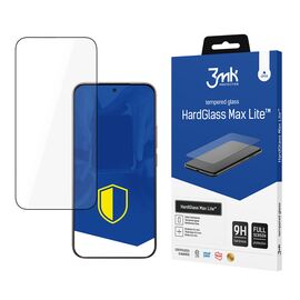 3mk HardGlass Max Lite Black Tempered Glass for Xiaomi 15T 5G - Xiaomi - Screen & Camera Protection - Techbox