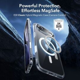 ESR Classic Hybrid MagSafe + Tempered Glass Set for iPhone 17 Air - Clear | Techbox