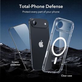 ESR Classic Hybrid MagSafe + Tempered Glass Set for iPhone 17 Air - Clear | Techbox
