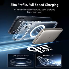 ESR Classic Hybrid MagSafe + Tempered Glass Set for iPhone 17 Air - Clear | Techbox