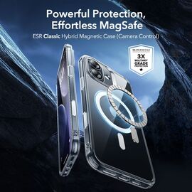 ESR Classic Hybrid MagSafe + Tempered Glass Set for iPhone 17 - Clear | Techbox