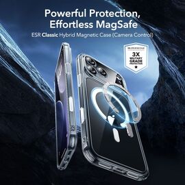 ESR Classic Hybrid MagSafe + Tempered Glass Set for iPhone 17 Pro - Clear | Techbox