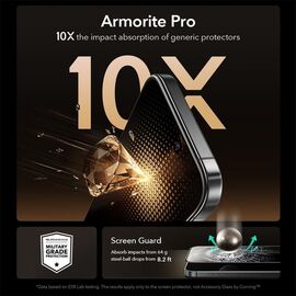 ESR UltraFit Armorite Pro Tempered Glass for iPhone 16 Pro / 17 - Transparent | Techbox