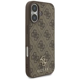 Guess 4G Small Classic Logo MagSafe Case for iPhone 17 - Brown - Uncategorized Cases (2) - Cases - Techbox
