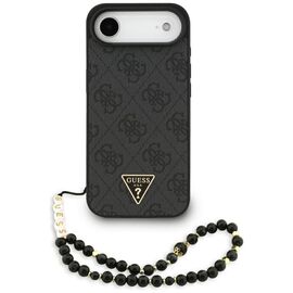 Guess 4G Strap Triangle Logo MagSafe Case for iPhone 17 Air - Black - Uncategorized Cases (2) - Cases - Techbox