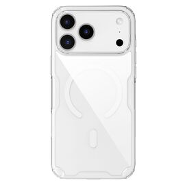 Nillkin Nature TPU Pro Magnetic Case Compatible with MagSafe for iPhone 17 Pro Max - Transparent | Techbox