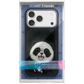 Nimmy Big Eyed Pet 2.0 Panda case for iPhone 17 Pro - black | Techbox