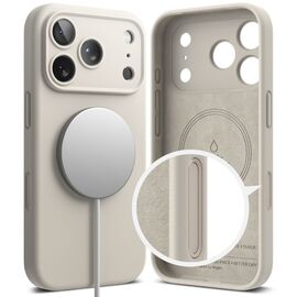 Ringke Silicone Magnetic MagSafe Case for iPhone 17 Pro Max - Beige | Techbox
