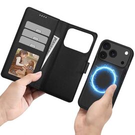 Tech-Protect Wallet MagSafe case for iPhone 17 Pro - matte black | Techbox