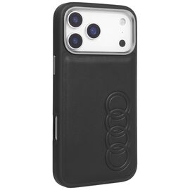 Audi TT Synthetic Leather MagSafe Case for iPhone 17 Pro Max - Black | Techbox