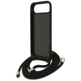 Guess 4G Big Logo Cord Stap Crossbody Case for iPhone Air - Black - Apple Cases - Cases - Techbox
