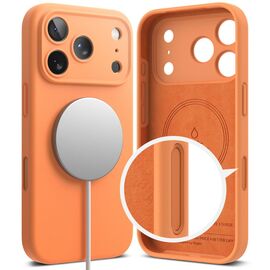 Ringke Silicone Magnetic MagSafe Case for iPhone 17 Pro Max - Orange | Techbox