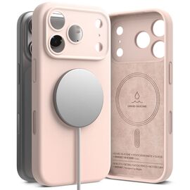 Ringke Silicone Magnetic MagSafe Case for iPhone 17 Pro - Pink | Techbox
