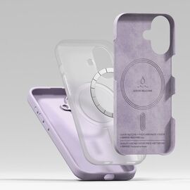 Ringke Silicone Magnetic MagSafe Case for iPhone 17 - Purple | Techbox