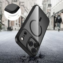 Tech-Protect MagMat MagSafe Case for iPhone 17 Pro - Clear Black - Apple Cases - Cases - Techbox