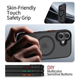 Tech-Protect MagMat XT 4-set MagSafe case for iPhone 17 - matte black | Techbox