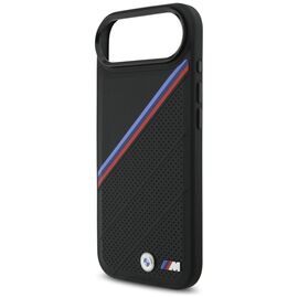 BMW M Tricolor Metal Logo MagSafe Case for iPhone 17 Air - Black | Techbox
