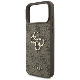 Guess 4G Big Logo Case for iPhone 17 Pro Max - Brown | Techbox