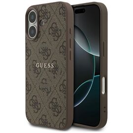 Guess 4G Ring Classic Logo MagSafe Case for iPhone 17 - Brown - Uncategorized Cases (2) - Cases - Techbox