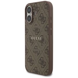 Guess 4G Ring Classic Logo MagSafe Case for iPhone 17 - Brown - Uncategorized Cases (2) - Cases - Techbox