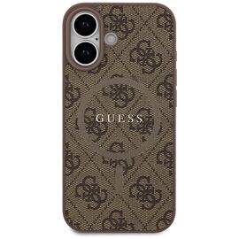 Guess 4G Ring Classic Logo MagSafe Case for iPhone 17 - Brown - Uncategorized Cases (2) - Cases - Techbox