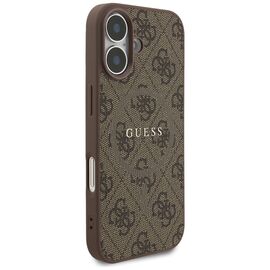 Guess 4G Ring Classic Logo MagSafe Case for iPhone 17 - Brown - Uncategorized Cases (2) - Cases - Techbox