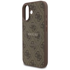 Guess 4G Ring Classic Logo MagSafe Case for iPhone 17 - Brown - Uncategorized Cases (2) - Cases - Techbox