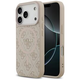 Guess 4G Ring Classic Logo MagSafe Case for iPhone 17 Pro - Pink - Uncategorized Cases (2) - Cases - Techbox