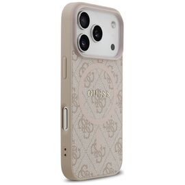Guess 4G Ring Classic Logo MagSafe Case for iPhone 17 Pro - Pink - Uncategorized Cases (2) - Cases - Techbox