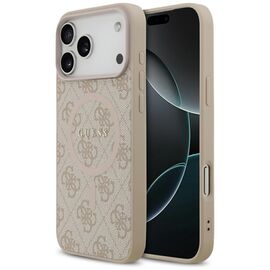 Guess 4G Ring Classic Logo MagSafena iPhone 17 Pro Max Case - Pink - Uncategorized Cases (2) - Cases - Techbox