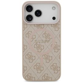 Guess 4G Ring Classic Logo MagSafena iPhone 17 Pro Max Case - Pink - Uncategorized Cases (2) - Cases - Techbox