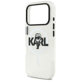 Karl Lagerfeld IML Karl Sketch Logo MagSafe Case for iPhone 17 Pro - Transparent - Uncategorized Cases (2) - Cases - Techbox
