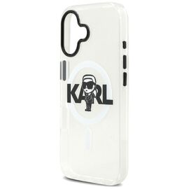 Karl Lagerfeld IML Karl Sketch Logo MagSafe Case for iPhone 17 - Transparent - Uncategorized Cases (2) - Cases - Techbox