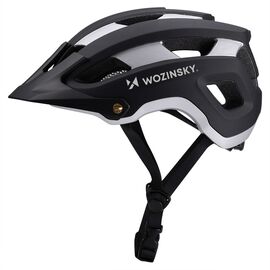Wozinsky lightweight MTB bike helmet L - black and silver - Bicycle - Sports & Fitness - Techbox
