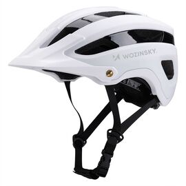 Wozinsky lightweight MTB bike helmet L - black and white - Bicycle - Sports & Fitness - Techbox