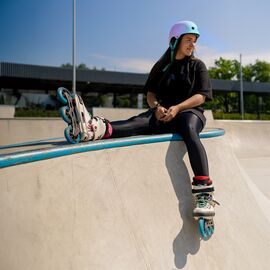 Wozinsky M BMX/Scooter Helmet - Pink Gradient - Bicycle - Sports & Fitness - Techbox